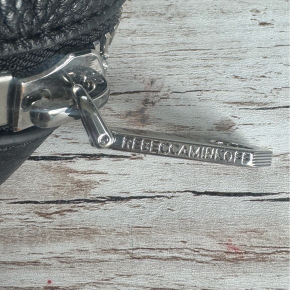 Rebecca Minkoff Bryn Black Leather Backpack Purse Handbag Bag - Picture 6 of 10